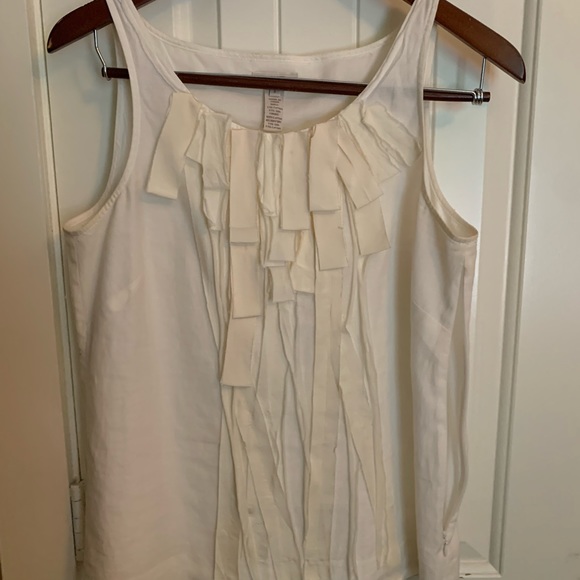 Jcrew silk ribbon blouse. Size 6. - Picture 1 of 4